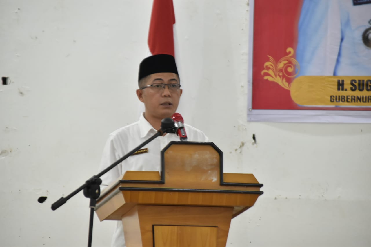 Upayakan Percepatan Implementasi SPBE, Asisten Pemkesra Katma F. Dirun Buka Kegiatan Fasilitasi dan Monitoring Bidang Kominfosantikhub  Prov. Kalteng Tahun 2023