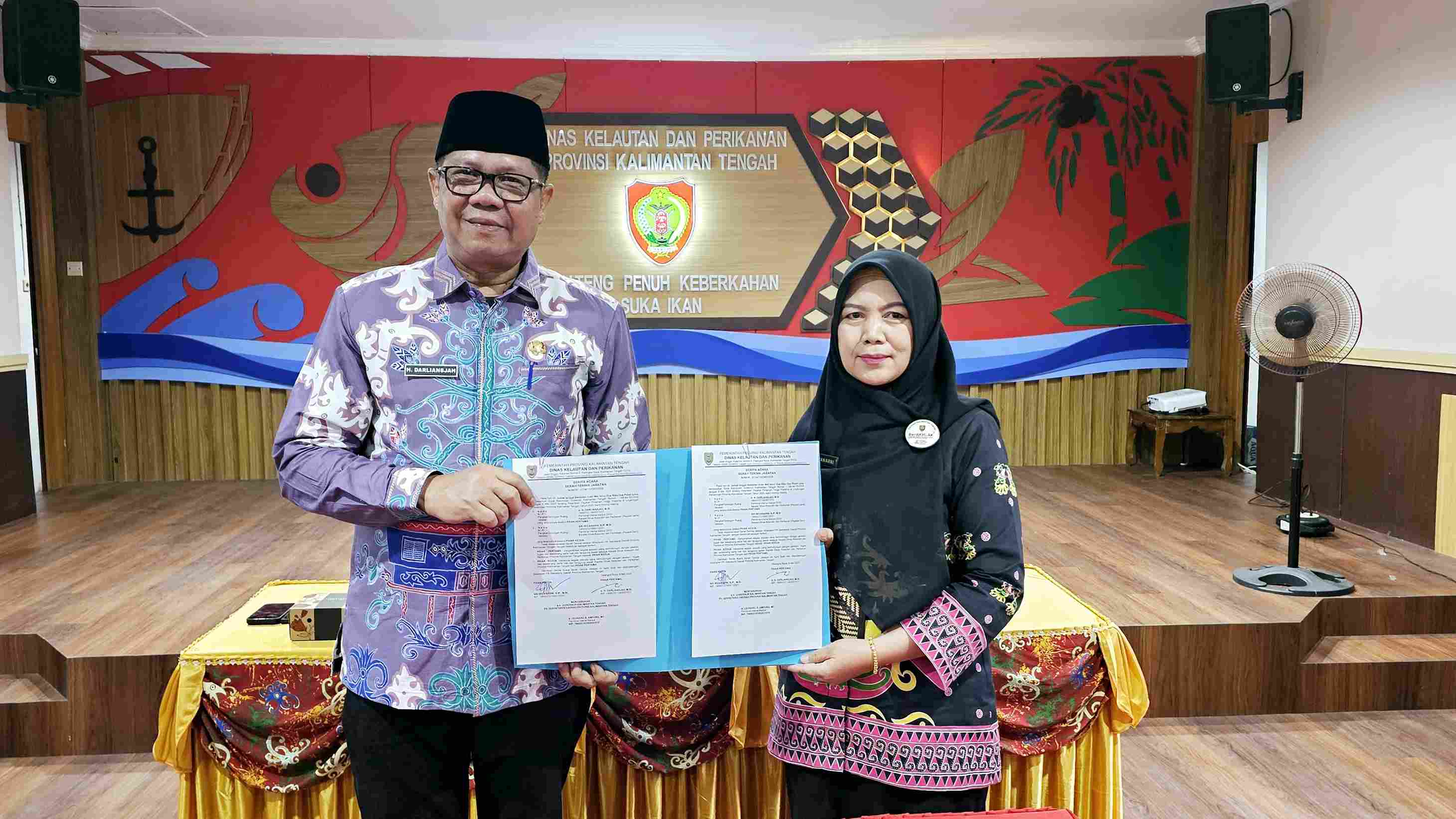 Dinas Kelautan dan Perikanan Prov. Kalteng Laksanakan Serah Terima Jabatan Pimpinan Tinggi Pratama