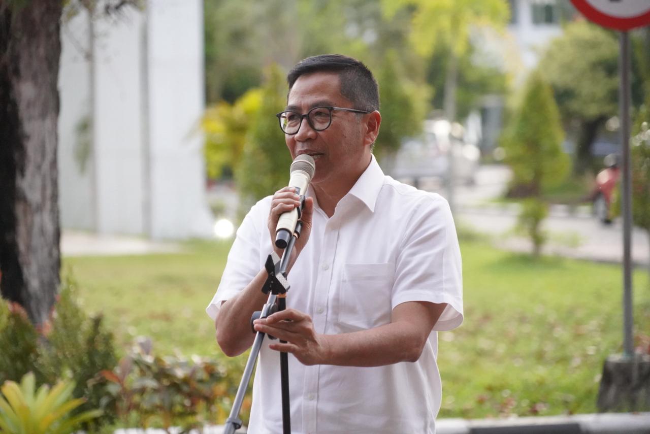 Hadiri Panggung Dispora, Plt Sekda Leonard S Ampung Harapkan Talenta-Talenta Muda Kalteng Bisa Tampil di Tingkat Nasional dan Internasional