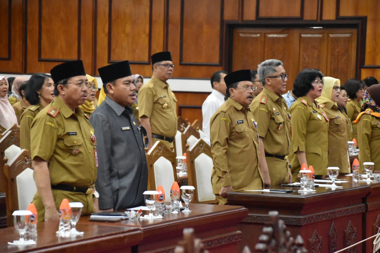 Gubernur Paparkan Target dan Realisasi Anggaran Pemprov. Kalteng