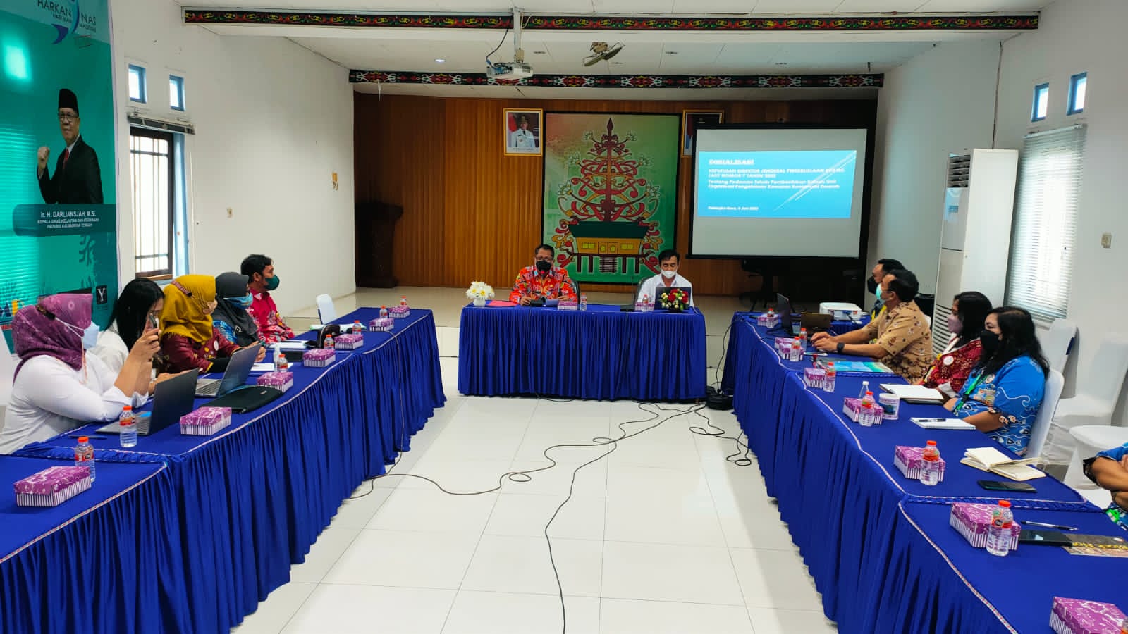 Dislutkan Prov. Kalteng Adakan Sosialisasi Pedoman Teknis Pembentukan SUOP KKD