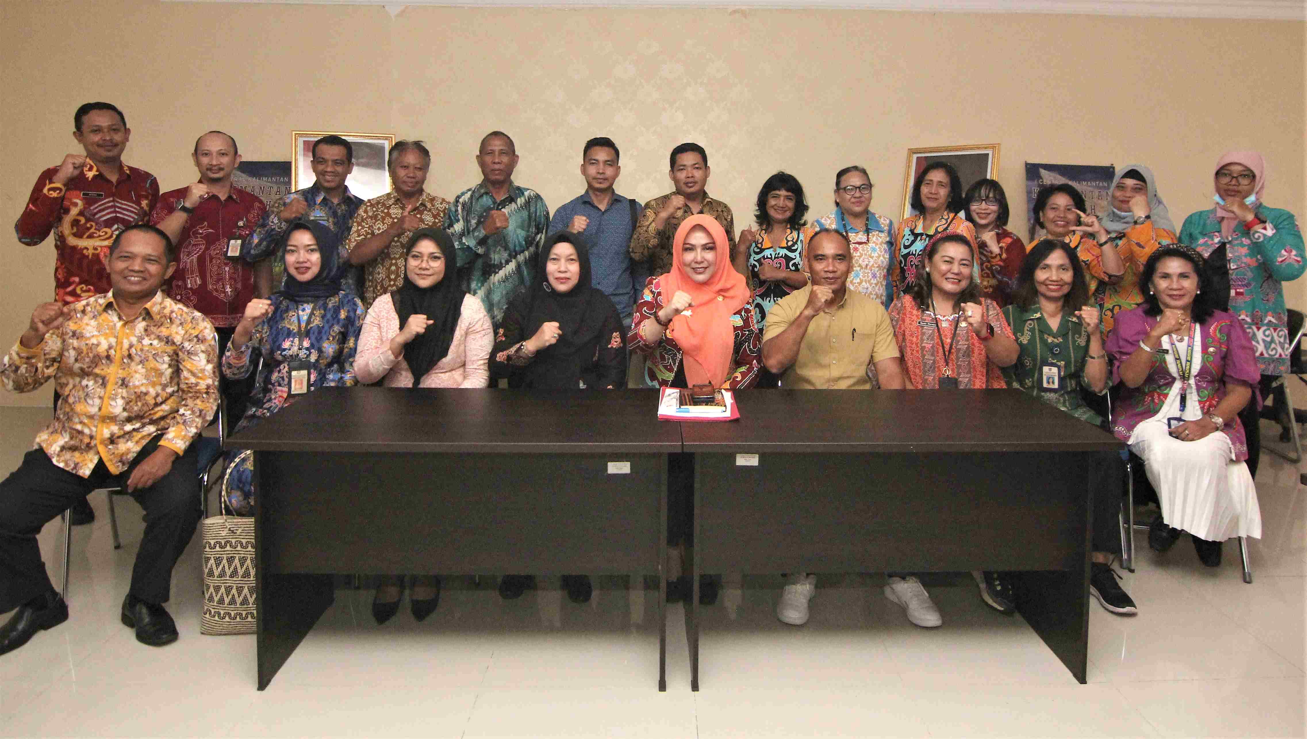 Disbudpar  Kalteng Sambut Kunker Komisi IV DPRD Kotim