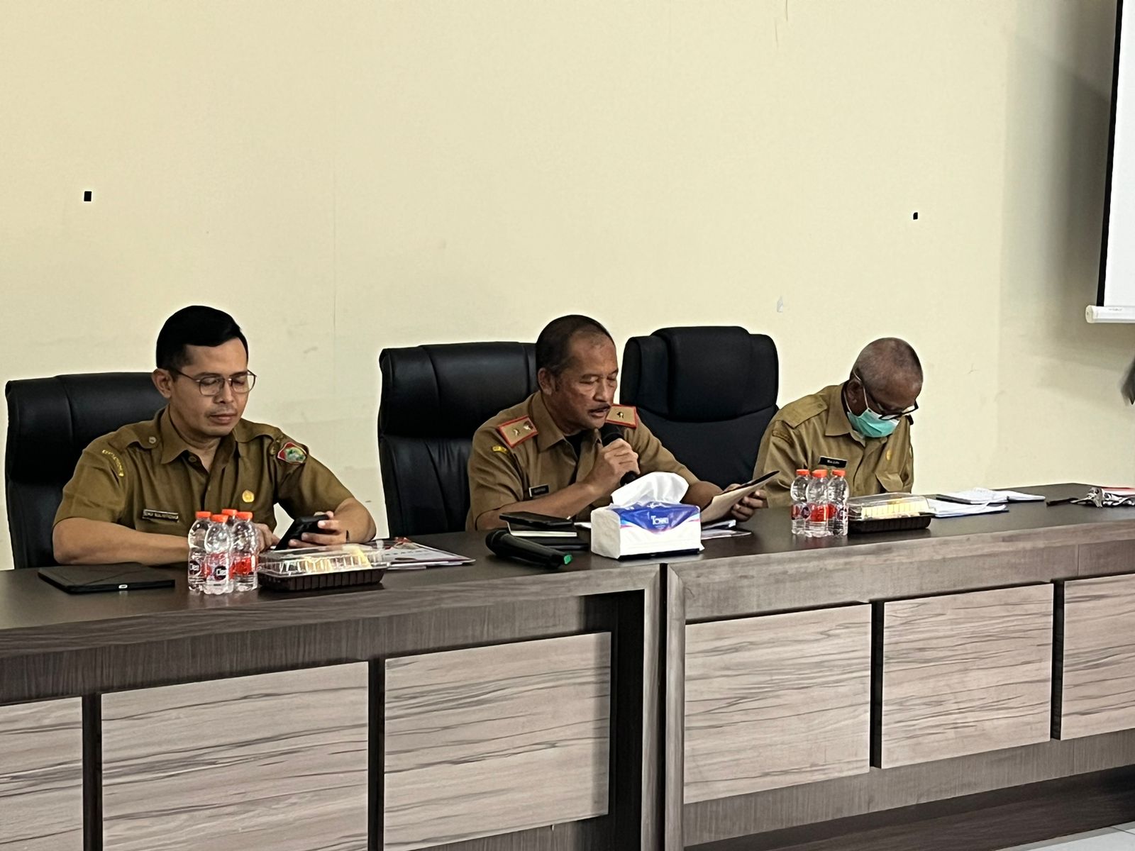 Inspektur Daerah Prov. Kalteng Pimpin Entry Meeting Pengawasan Penyelenggaraan Pemerintahan Daerah di Kabupaten Kotawaringin Timur