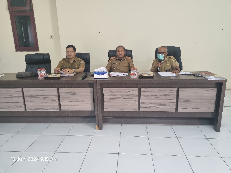 Inspektur Daerah Prov. Kalteng Pimpin Entry Meeting Pengawasan Penyelenggaraan Pemerintahan Daerah di Kabupaten Kotawaringin Timur