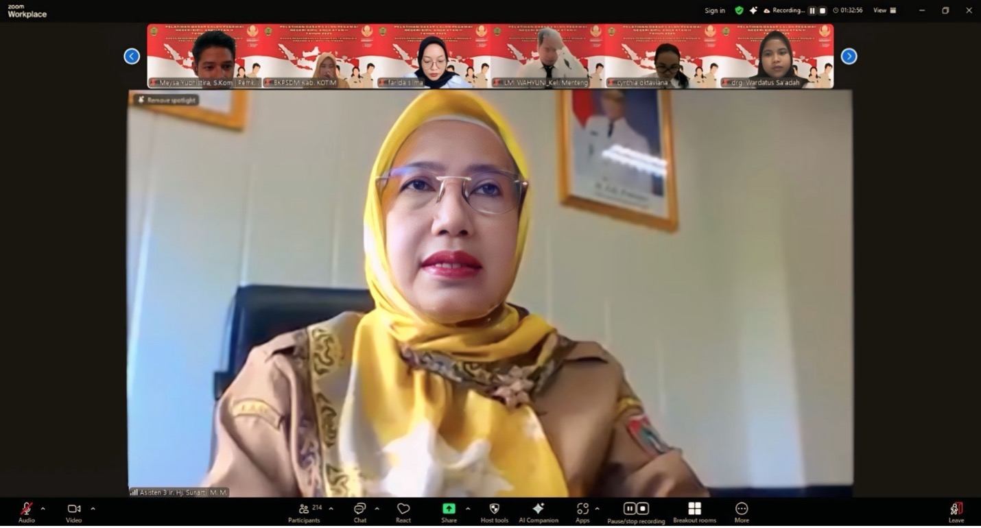 Latsar CPNS Golongan II Dan III Angkatan II Tahun 2025 Dibuka Secara Daring, Pemprov Kalteng Tegaskan Komitmen Pembinaan ASN Profesional