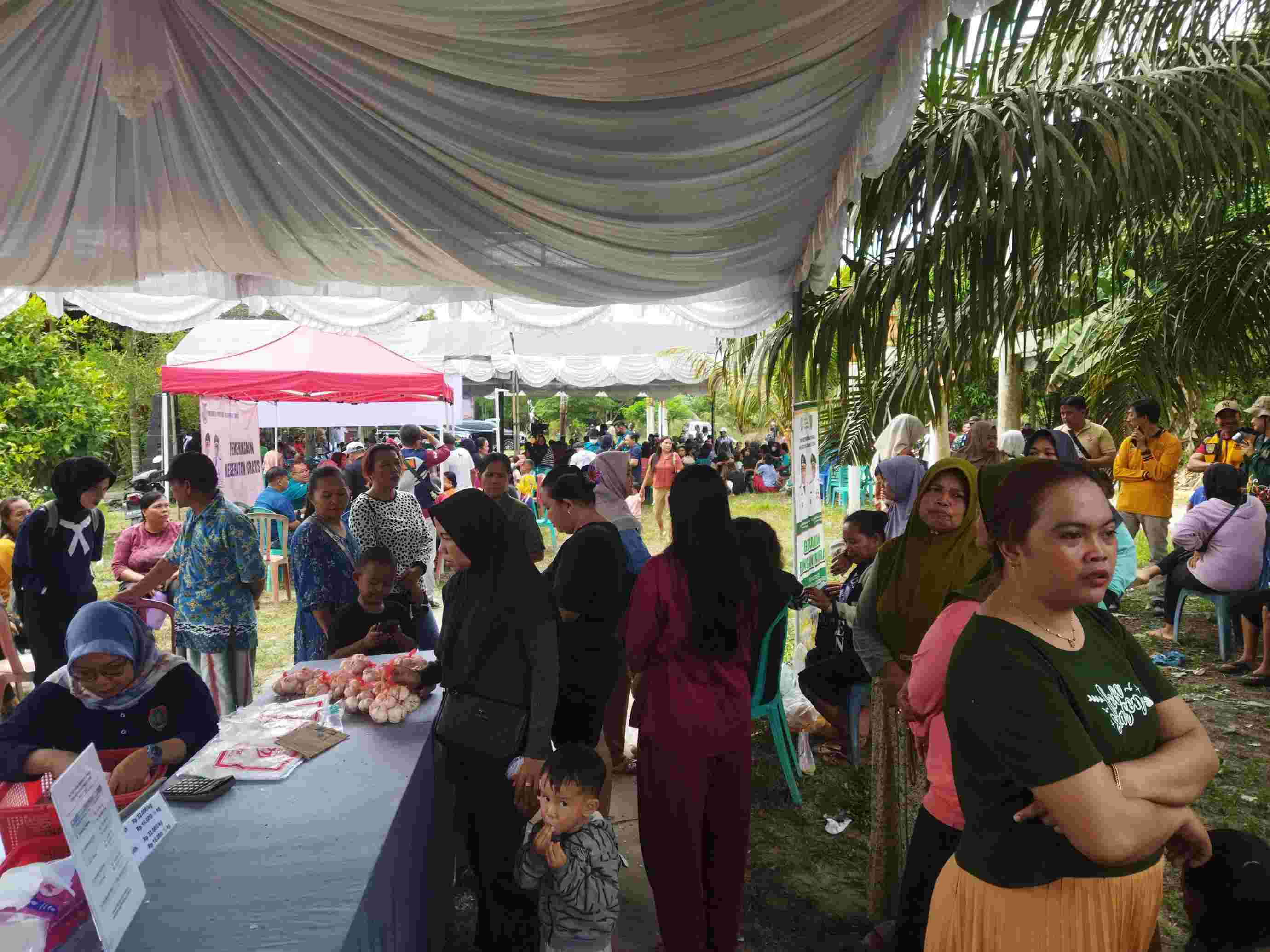 Dinas Ketahanan Pangan Prov. Kalteng Adakan GPM di Desa Sei Babi