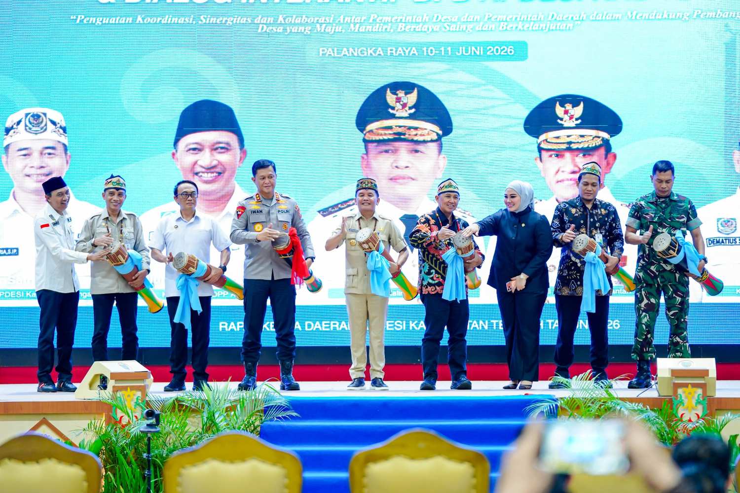 Gubernur Agustiar Sabran Buka Rakerda APDESI Kalteng 2026, Dorong Kemandirian dan Penguatan Ekonomi Desa   