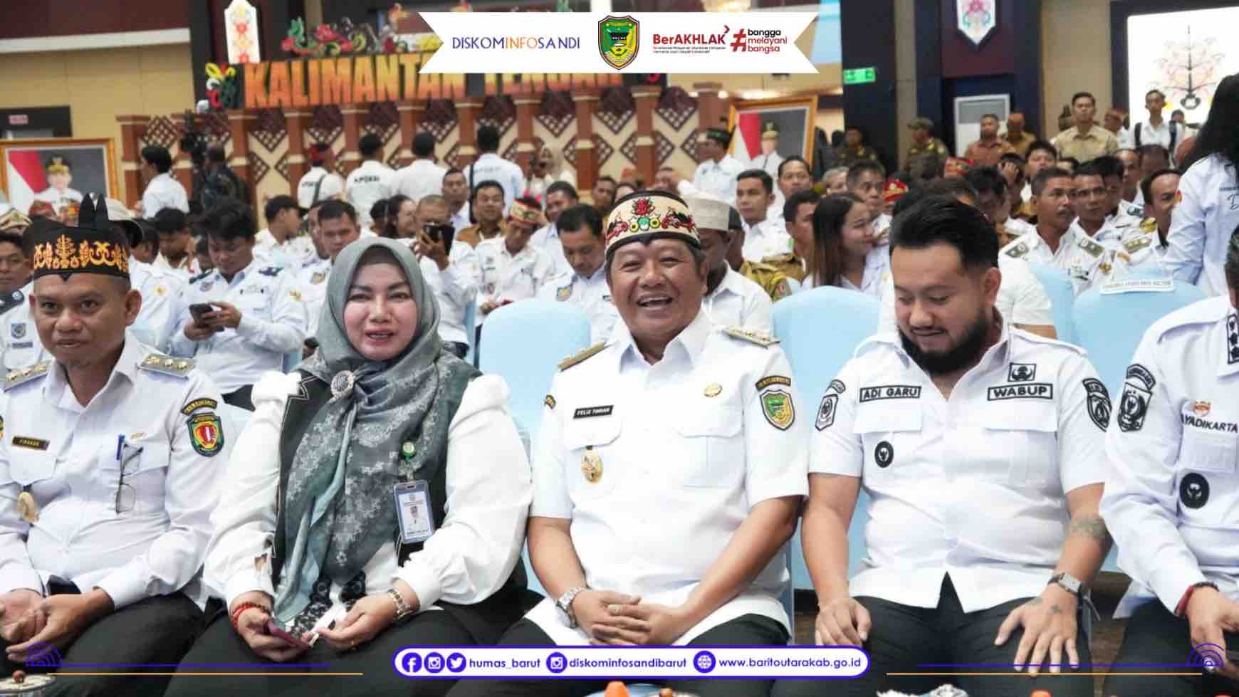 Wabup Barito Utara Hadiri Rakerda APDESI Kalteng, Perkuat Sinergi Pembangunan Desa