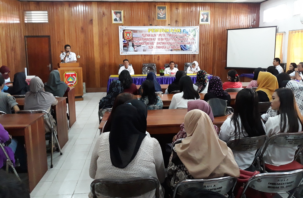 80 Pencari Kerja Ikuti Pelatihan Keterampilan di LLK