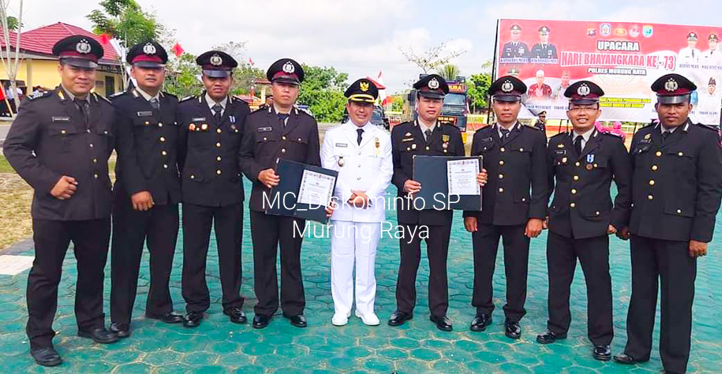 Wakil Bupati Murung Raya Rejikinoor Hadiri Acara Peringatan Hari Bhayangkara Ke â€“ 73