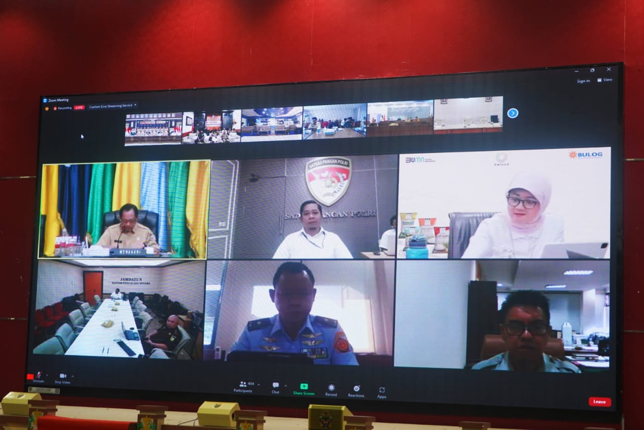 Hadiri Rakor, Sahli Gubernur Yuas Elko Harapkan Inflasi di Kalteng Terus Aman dan Terkendali