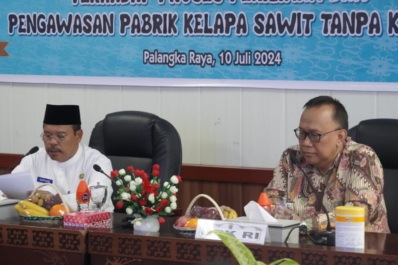 Perkuat Upaya Pencegahan dan Pemberantasan Korupsi Sektor Dunia Usaha, Sekda H. Nuryakin Pimpin FGD Pencegahan Korupsi di Wilayah Prov Kalteng