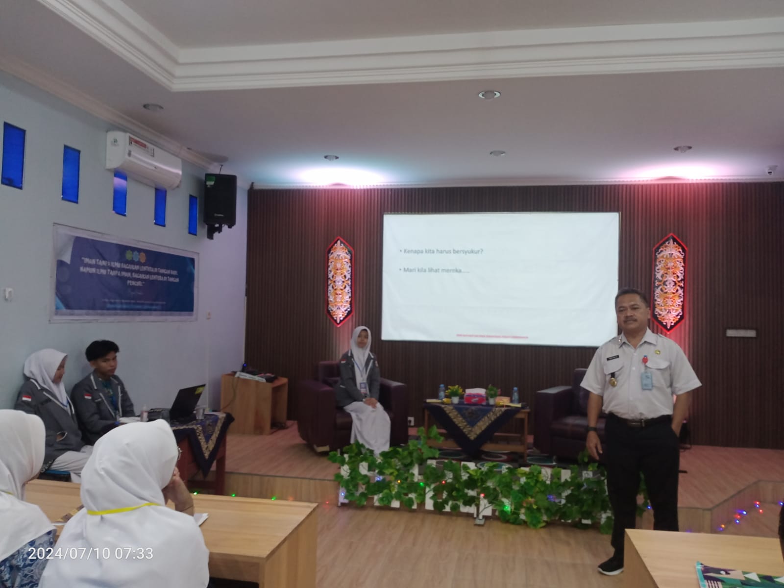 Jadi Narasumber MPLS, Farid Ajak Siswa/i Kuasai Hard Skill dan Soft Skill 