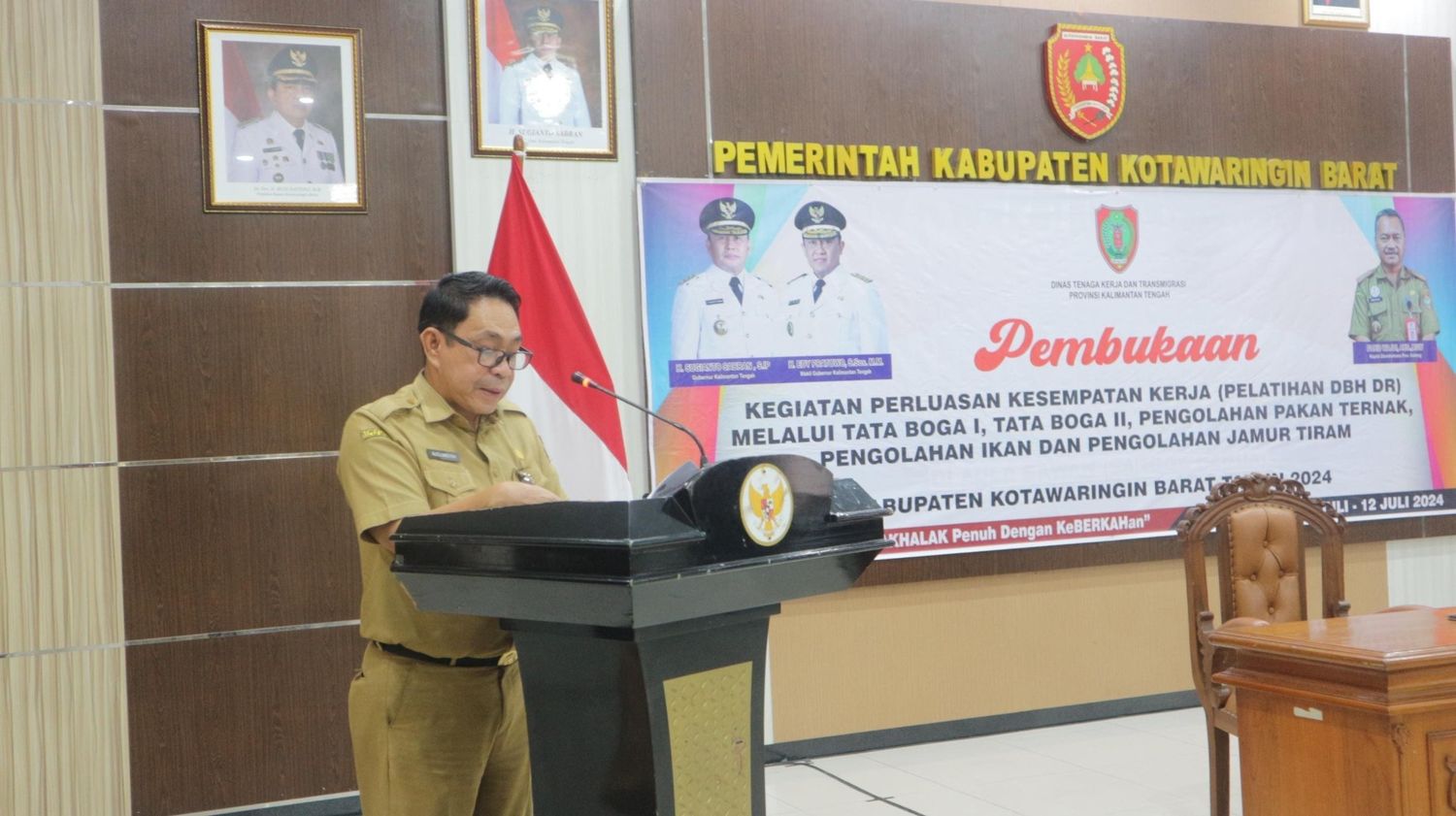 100 Orang Ikuti Pelatihan Perluasan Kesempatan Kerja di Kobar