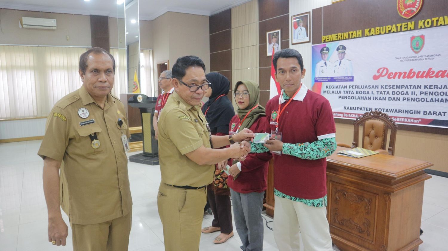 100 Orang Ikuti Pelatihan Perluasan Kesempatan Kerja di Kobar
