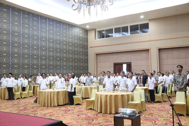 Sahli Gubernur Suhaemi Buka Rakortek Bidang Sumber Daya Air Provinsi Kalteng Tahun 2024