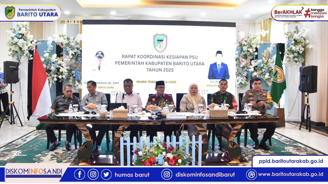 Pemkab Barito Utara Gelar Rakor Kesiapan Penyelenggaraan PSU Kabupaten Barito Utara