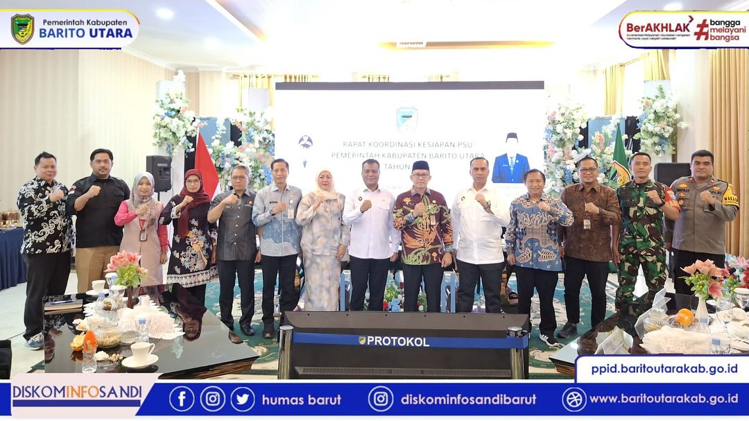 Pemkab Barito Utara Gelar Rakor Kesiapan Penyelenggaraan PSU Kabupaten Barito Utara