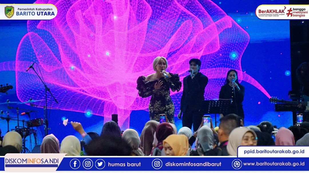 Ketua Harian Dekranasda Barito Utara Hadiri Gala Dinner HUT ke-45 Dekranas di Balikpapan