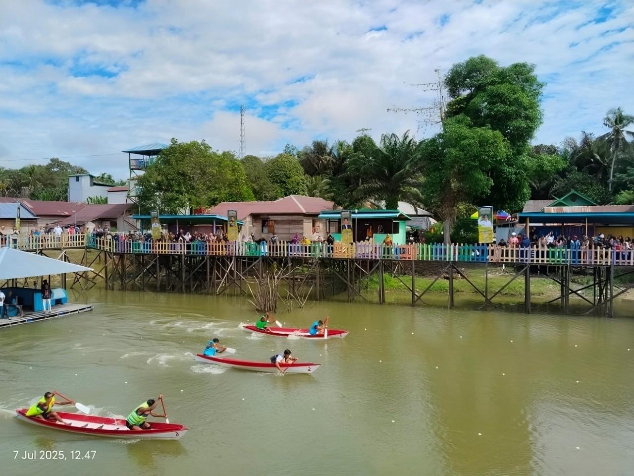 Meriahkan HUT, Desa Lalang Gelar Festival Budaya Danau Limau