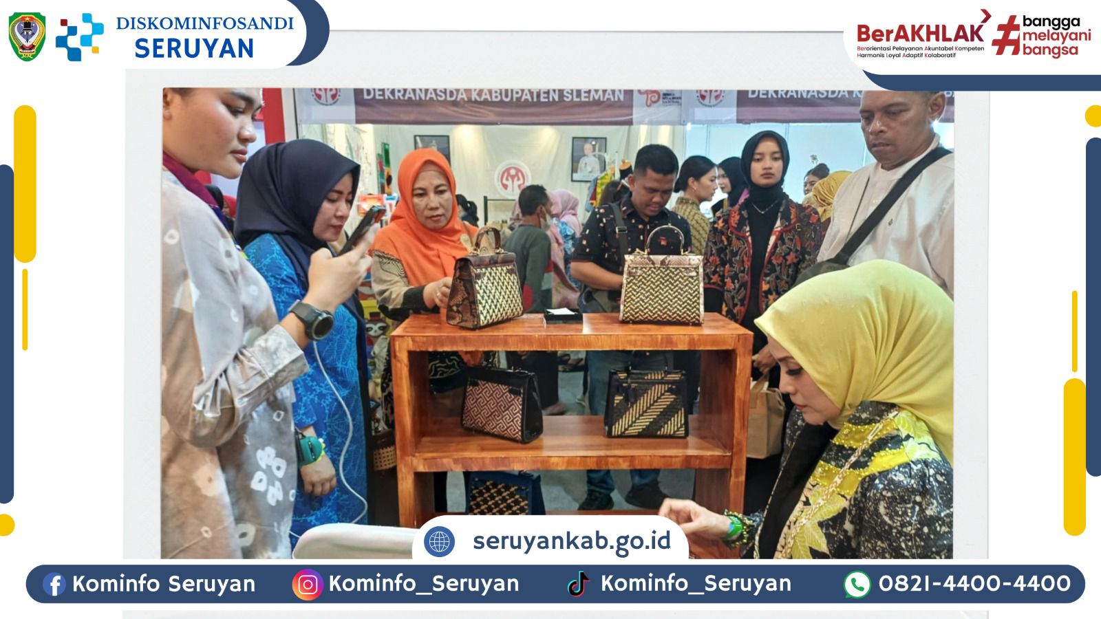Ketua Dekranas Seruyan Hadiri HUT Dekranas ke-45 di Balikpapan, Dukung Penuh Kerajinan Nusantara