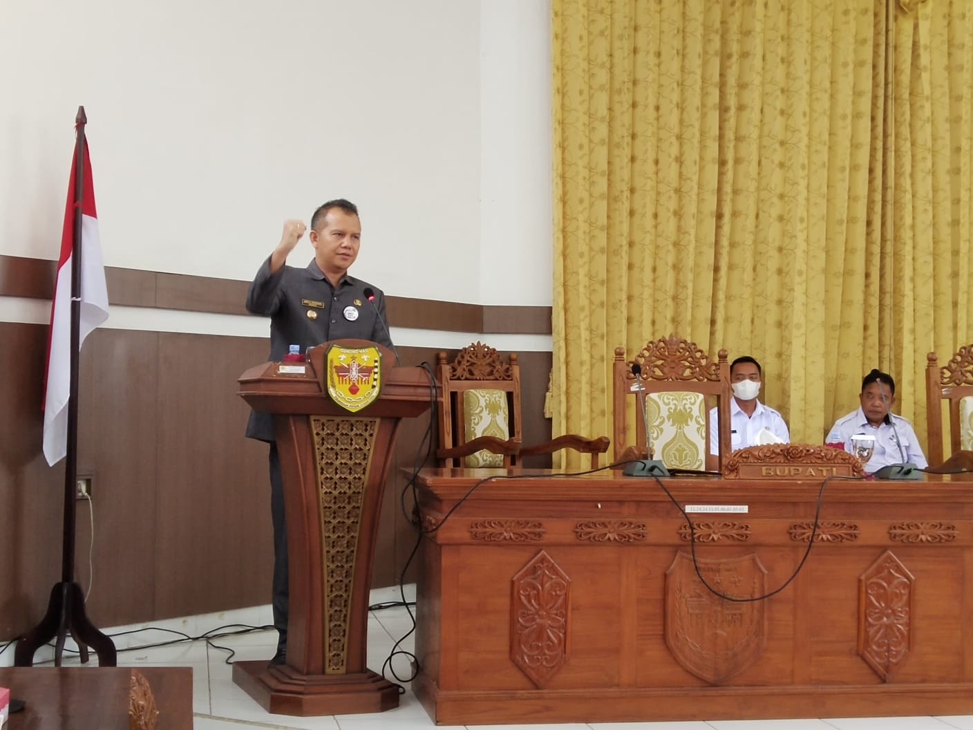 Pemkab Gumas dan DPRD Gumas Teken Nota Kesepakatan 