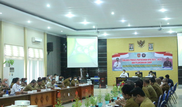 Tingkatkan Nilai SAKIP, Pemkab Kobar Gelar FGD bersama Universitas Brawijaya