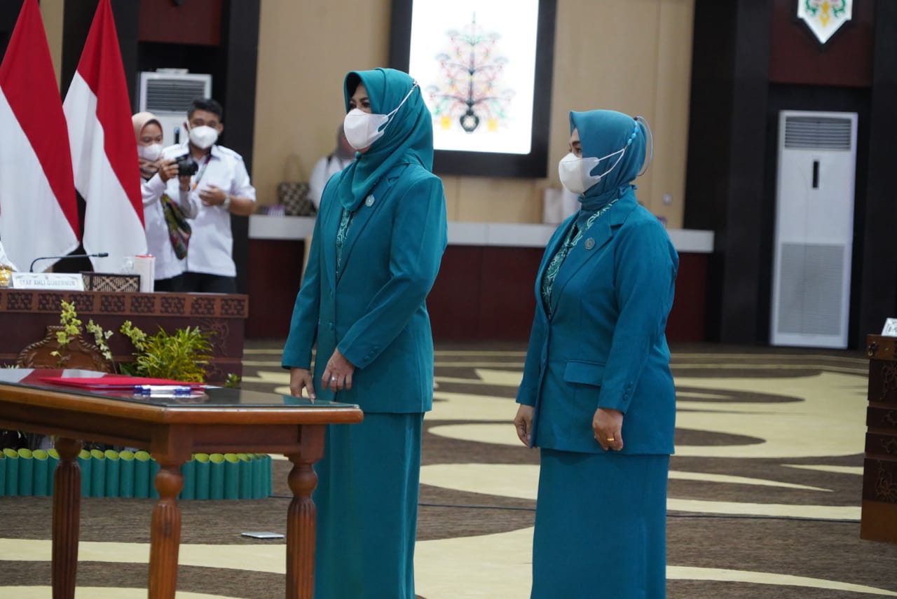 Bunda PAUD Ivo Sugianto Sabran Kukuhkan Bunda PAUD Kabupaten Barito Selatan dan Kotawaringin Barat