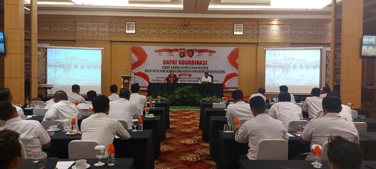 Badan Kesbangpol Prov. Kalteng Hadiri Rapat Koordinasi Program Prioritas Polri