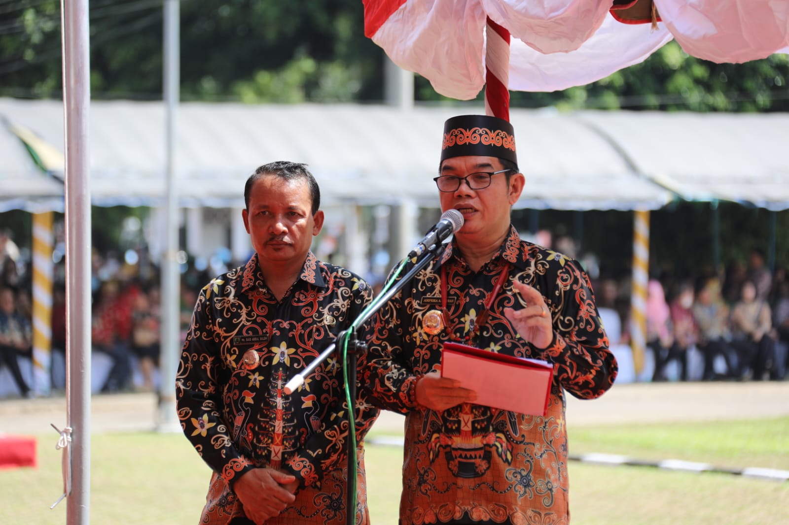 Jadi Irup Hari Jadi Ke-21 Barito Timur, Wagub Edy Pratowo Ajak Bersama-Sama Memajukan Pembangunan Daerah dan Meningkatkan Kesejahteraan Masyarakat