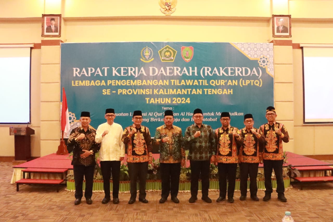 Buka RAKERDA I LPTQ Prov. Kalteng, Sekda H. Nuryakin Harapkan LPTQ sebagai Wadah Pembinaan dan Pengembangan Dakwah