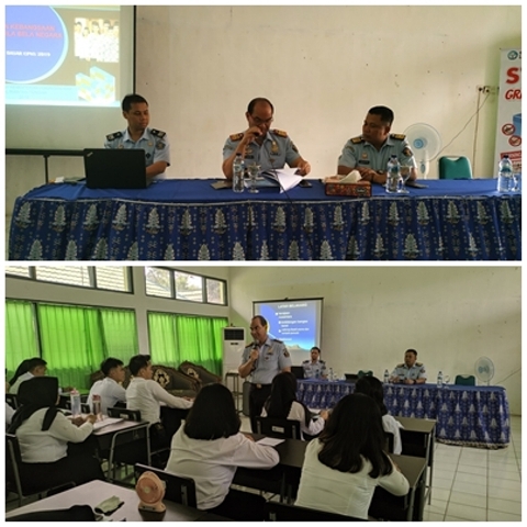 Kakanwil Berikan Materi Tentang Wawasan Kebangsaan Dan Bela Negara Pada Latsar CPNS