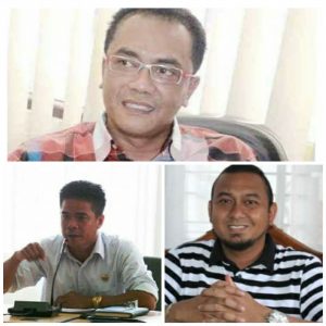 Sigit,Wahid, Dan Basirun Jadi Unsur Pimpinan DPRD Kota Palangka Raya