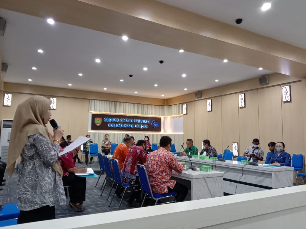 Rakor Kepala Dinas Kominfo Prov dan Kepala Dinas Kabupaten/ Kota se-Kalteng