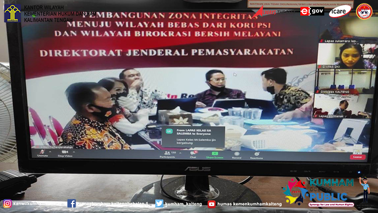 Lapas Sukamara Ikuti Kegiatan Penyusunan Rencana Kerja Tahun 2021