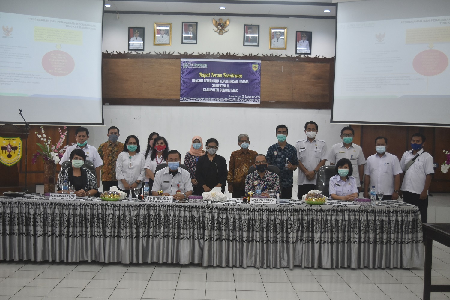 Sekda Pimpin Rapat Forum Kemitraan BPJS Kesehatan