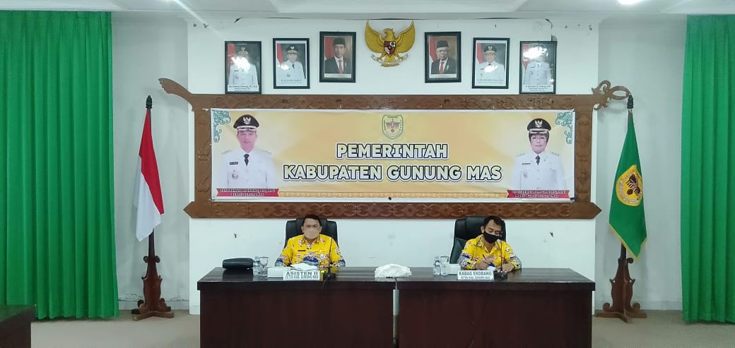  Pemkab. Gumas Perkuat Pembinaan dan Pengawasan BUMD Bersama KPK-RI