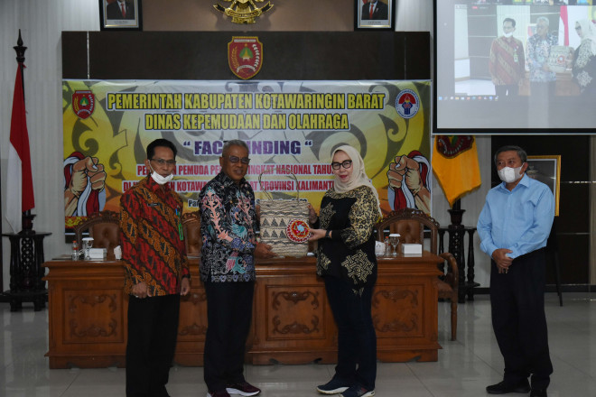 Dua Pemuda Kobar Wakili Kalteng Ikuti Pemilihan Pemuda Pelopor Tingkat Nasional