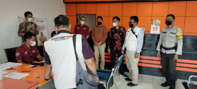 Pastikan Bebas dari Pungli, Satgas Saber Pungli Kobar Lakukan Monev Program Pemulihan Ekonomi Nasional