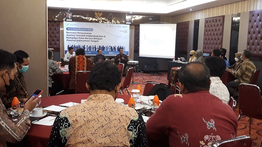 Plt. Kadisbun Prov. Kalteng : Disbun Siap dan Selalu Berkolaborasi dengan BPS Prov. Kalteng Terkait Data dan Informasi