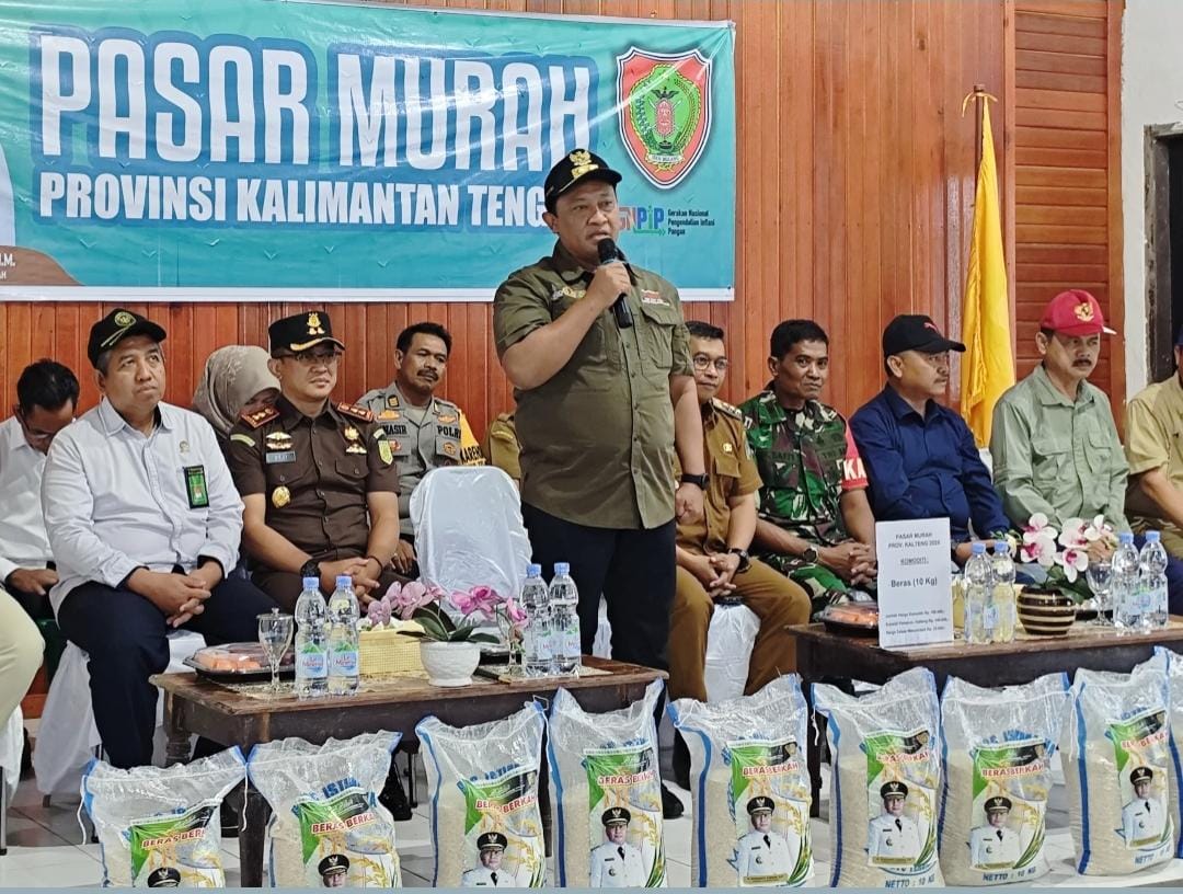 Upaya Pengendalian Inflasi, Pemprov Kalteng Gelar Pasar Murah di Kabupaten Lamandau