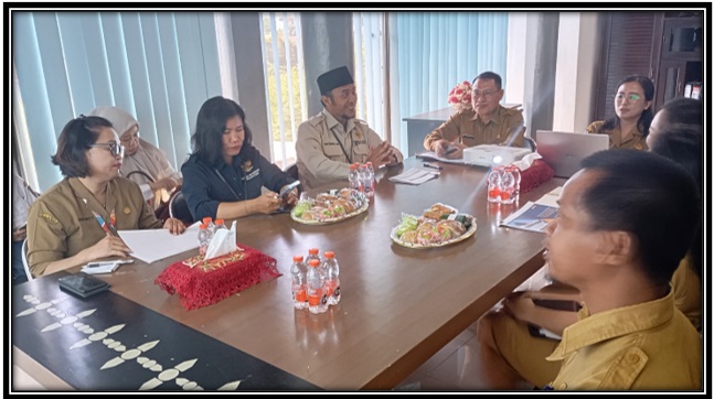 Dukung Keterbukaan Informasi Publik, DPMPTSP Prov. Kalteng Terima Visitasi Monev Komisi Informasi