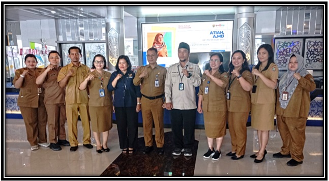 Dukung Keterbukaan Informasi Publik, DPMPTSP Prov. Kalteng Terima Visitasi Monev Komisi Informasi