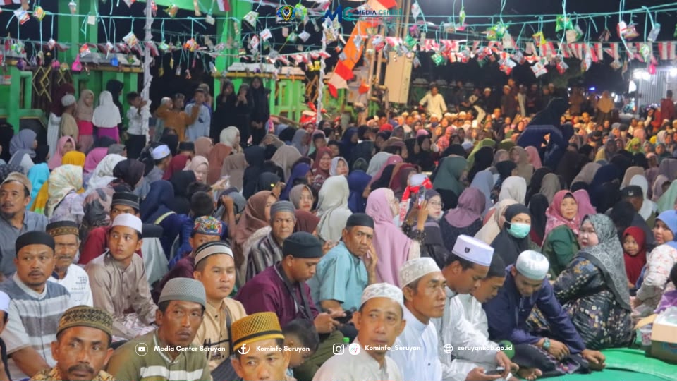 Tabligh Akbar Maulid Nabi, Wabup Seruyan Ajak Masyarakat Teladani Rasulullah SAW