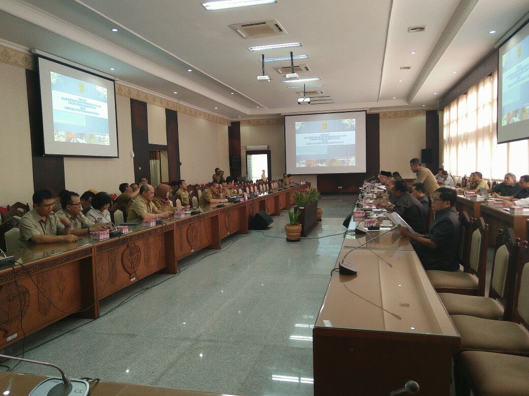 DPRD Kalteng Gelar Rapat Kerja Terkait Usulan Penetapan Wilayah Pertambangan Rakyat (WPR) Di Wilayah Provinsi Kalimantan Tengah