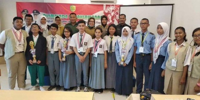 Kodim Palangka Raya Adakan Olimpiade Kepahlawanan Tingkat SMA