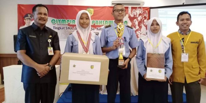 SMAN 5 Palangka Raya Juara 1 Olimpiade Kepahlawanan