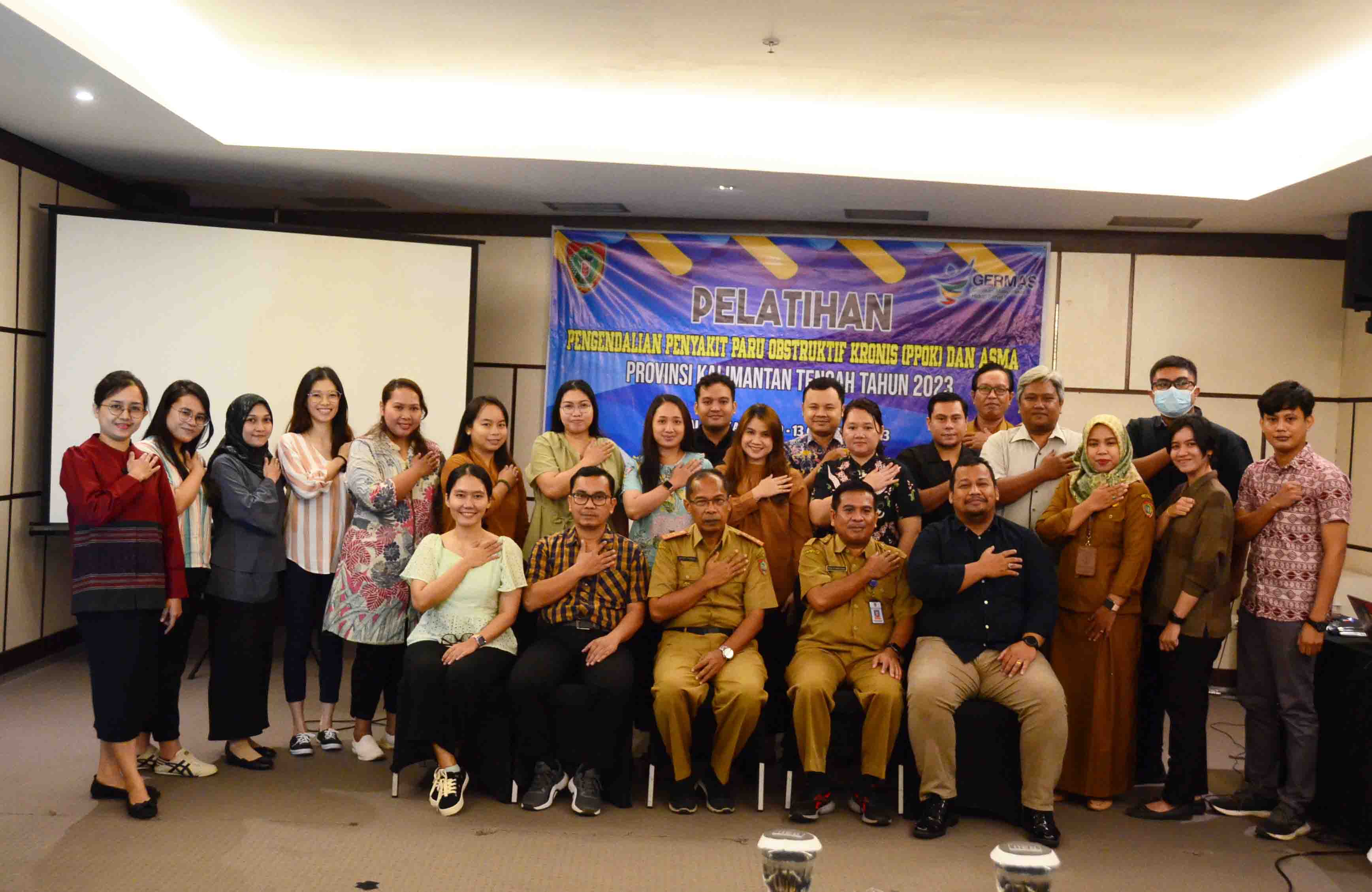 Dinkes Gelar Pelatihan Pengendalian Penyakit Paru Obstruktif Kronis (PPOK) dan Asma Provinsi Kalimantan Tengah