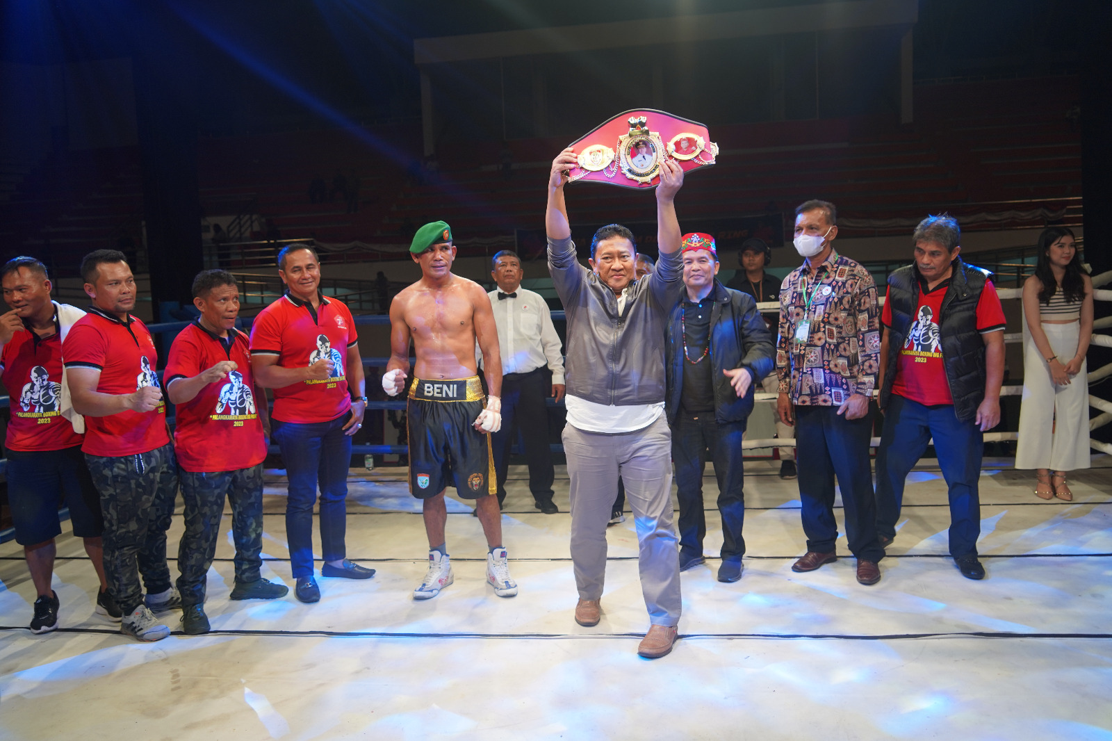 Kejuaraan Palangka Raya Boxing Big Fight 2023 Ampro, Dalam Rangka HUT TNI Ke-78