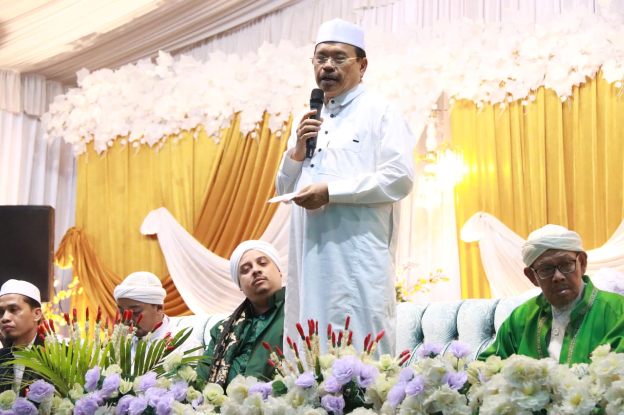 Sekda Nuryakin Hadiri Maulid Akbar Bersama Majelis Riyadhul Jannah Palangka Raya